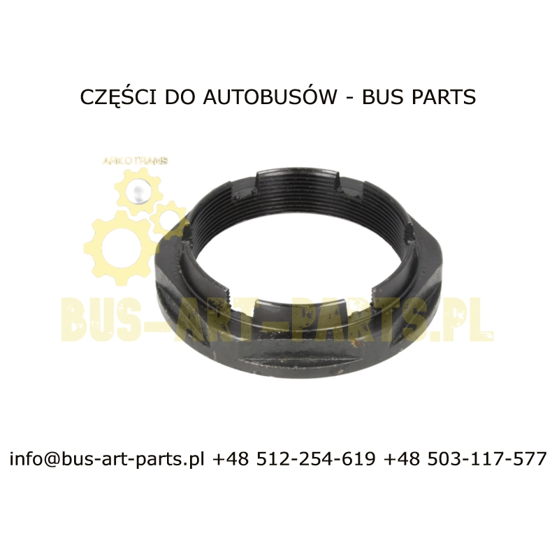 NAKRĘTKA TYLNEJ PIASTY VAN HOOL T9.. T915 PIASTA NA TARCZY Z ŁOŻYSKIEM KOMPAKTOWYM 10963147 NOWY TYP BEZ PODKŁADKI