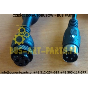 PRZEWÓD KABEL MIKROFONU PILOTA ZAMIENNIK 4-pin/4-pin