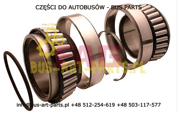 ŁOŻYSKO PIASTY ZF A132 AV132 BOVA FUTURA MAGIQ VDL FUTURA II SOLARIS MAZ NEOPLAN
