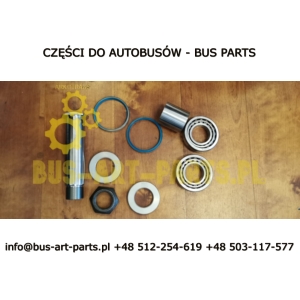 ZESTAW SWORZNIA WAHACZA GÓRNEGO MERCEDES SETRA WAHACZ OSI WLECZONEJ L-170mm BEZ ŁBA