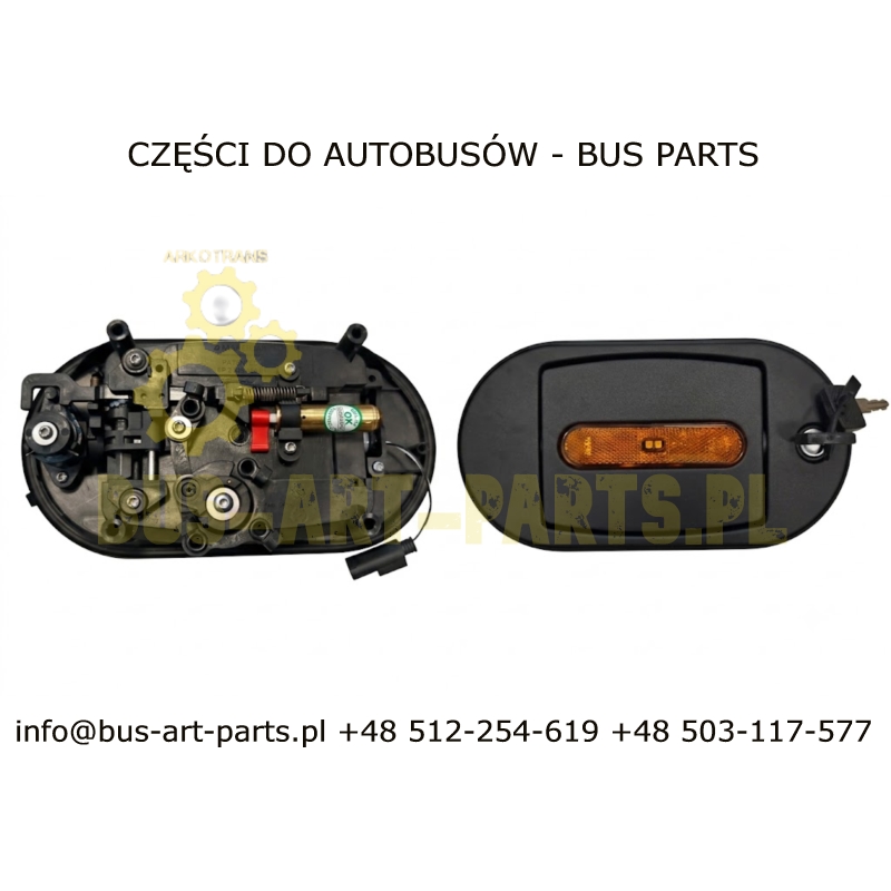 KLAMKA KLAPY KASETA MAN NEOPLAN EURO 6 36971166030 OBRYSÓWKA Z OBRYSÓWKĄ 36252606030 MAKERSAN EP232542381 EP 2 325 423 81MAKERSA