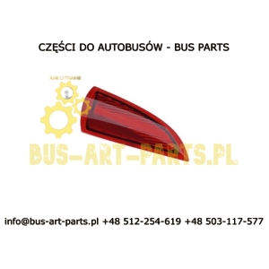ODBLASK TYŁ LEWY SETRA S4..GT GT-HD UL NA TYLNEJ KLAPIE OEM