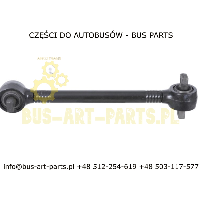 DRĄŻEK REAKCYJNY DOLNY OSI NAPĘDOWEJ L-63CM MERCEDES TRAVEGO TOURISMO SETRA S4.. GT GT-HD HD HDH S3.. GT GT-HD EURO 3