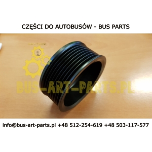 KOŁO PASOWE PASKA ALTERNATORA ŚRODKOWEGO G1 SILNIKA 8PK 8-ROWKOWA SETRA S5..HD HDH S515HD S516HD S516HD S517HD MERCEDES TOURISMO