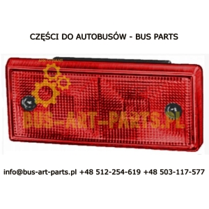 LAMPA TYŁ POZYCYJNA  CZERWONA 2X5W