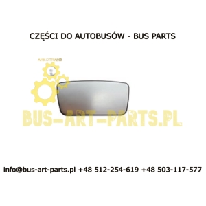 WKŁAD LUSTERKA DUŻY SCANIA IRIZAR I6 I6s I8 PK MAX WYMIAR 400X200