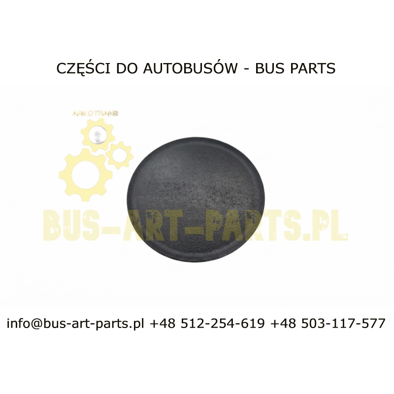 ZAŚLEPKA PODŁOKIETNIKA Z LOGO BEZ NAPISU MAN NEOPLAN VDL BRUSA CREATIO