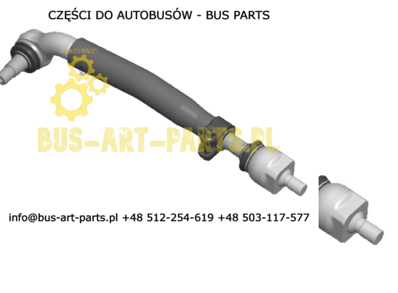 DRĄŻEK KIEROWNICZY OSI WLECZONEJ PRAWY SETRA S4.. S416 S417 MERCEDES TRAVEGO TOURISMO