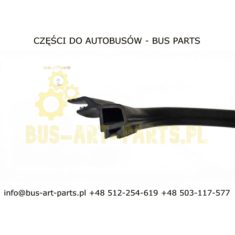 USZCZELKA FUTRYNY ZEWNĘTRZNA DRZWI SETRA S4.. Z KORYTKIEM