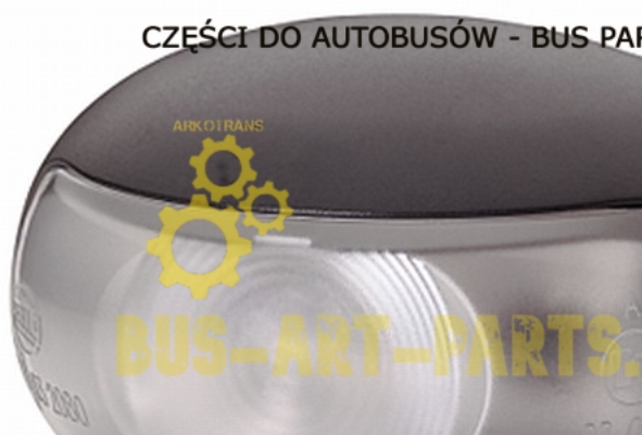 LAMPA OBRYSOWA PRZÓD LED MAN LION COACH