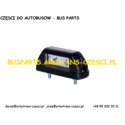 LAMPA OBRYSOWA BIAŁO CZERWONA 24V LED DIODOWA