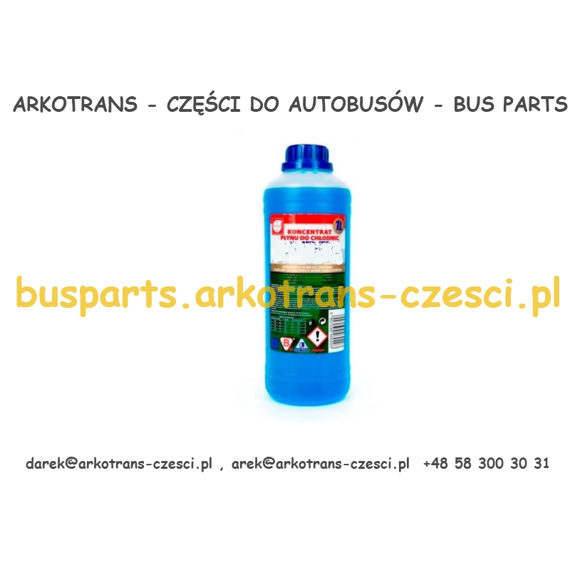 KONCENTRAT UKŁADU CHŁODZENIA GLYCOL 5L UNIWERSALNY -70st