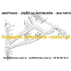 TULEJA TYLNEGO WÓZKA NEOPLAN Q-280