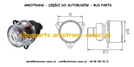 LAMPA KIERUNKOWSKAZU DYMIONA MODUŁOWA