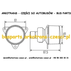LAMPA KIERUNKOWSKAZU DYMIONA MODUŁOWA