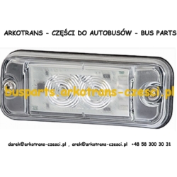 LAMPA OBRYSOWA BIAŁA MERCEDES O350 BOVA FUTURA LED DIODOWA