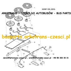 SILNIK WENTYLATOR SKRAPLACZA VDL DENSO MAGIQ EURO 5