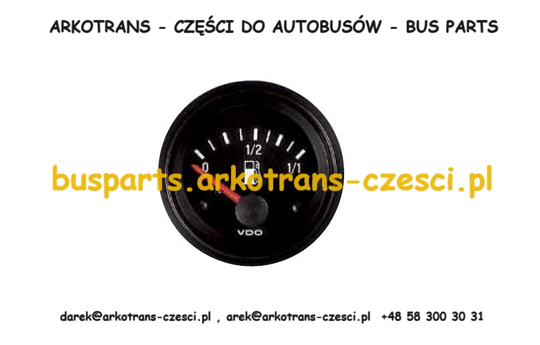 WSKAŹNIK POZIOMU PALIWA BOVA E3 2002-