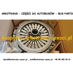 DOCISK SPRZĘGŁA Z ŁOŻYSKIEM VAN HOOL T9.. T915 EURO 2 EURO 3 ZF 8S180 6S1600 400MM Z ŁOŻYSKIEM 343151257001