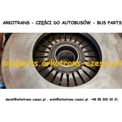 DOCISK SPRZĘGŁA Z ŁOŻYSKIEM VAN HOOL T9.. T915 EURO 2 EURO 3 ZF 8S180 6S1600 400MM Z ŁOŻYSKIEM 343151257001