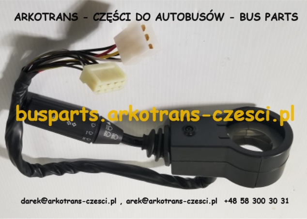 The SWITCH UNDER the steering WHEEL, turn signal, HEADLIGHT, WIPER.. T9 VAN HOOL T915 SWITCH COMBI