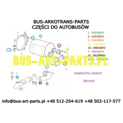 RURA WYDECHOWA WYLOTOWA BOVA FUTURA EURO 2 95-