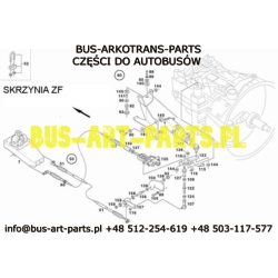 LINKA ZMIANY BIEGÓW SETRA S315 GT-HD OM442LA ZF 8S180