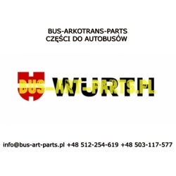 Wiper blade 1000mm WURTH screw mount