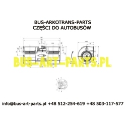 DMUCHAWA EBM-PAPST K3G097AP4601 K3G097-AP-4601