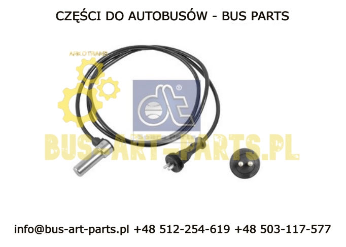 CZUJNIK ABS MERCEDES O350 O404 OŚ PRZEDNIA KĄTOWY WTYCZKA M27 A0005403417 0005403417