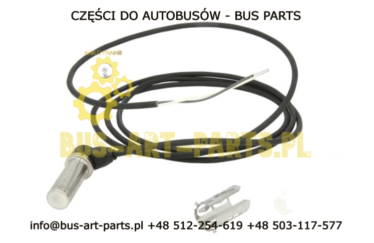 CZUJNIK ABS MERCEDES O350 O404 O450 PRZÓD BEZ WTYCZKI