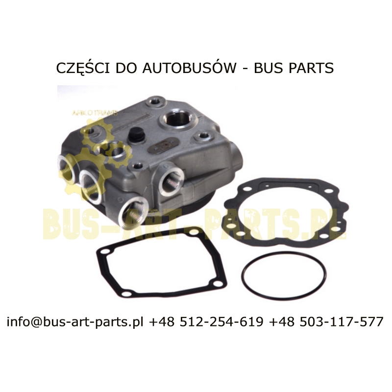 GŁOWICA KOMPRESORA MAN MERCEDES Q-90 OM441 OM442 O303SETRA S3.. EURO 0 EURO 1