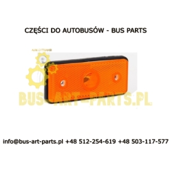 LAMPA OBRYSOWA POMARAŃCZOWA  SETRA S3.. S4..MERCEDES TRAVEGO