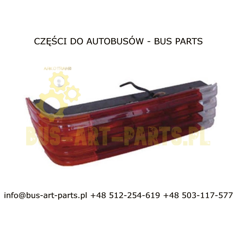 LAMPA ZESPOLONA TYŁ LEWA O303 DROGMULLER IVECO