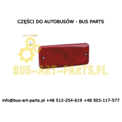 WYCOFANE LAMPA TYŁ SETRA S3..GT CZERWONA POZYCJA STOP
