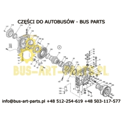 ŁOŻYSKO RETARDERA VOITH R133 VR133