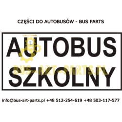 NAKLEJKA NA MAGNES AUTOBUS SZKOLNY