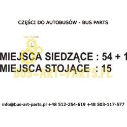 NAKLEJKA ILOŚĆ MIEJSC SIEDZĄCYCH