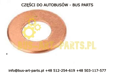 PODKŁADKA WTRYSKU Q-7.5X15X1