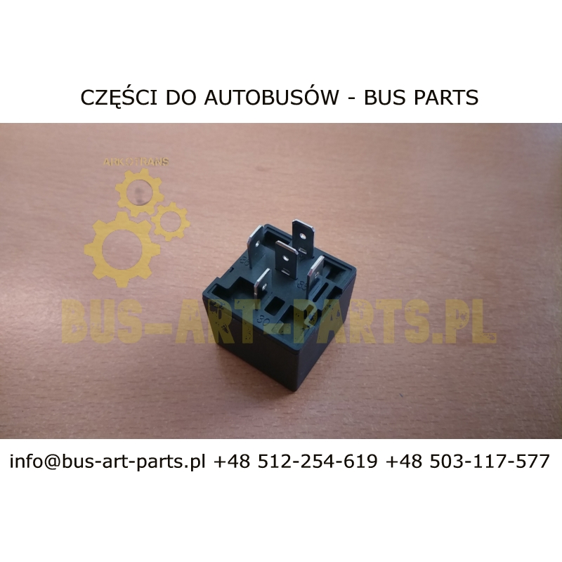 PRZEKAŹNIK 24V 50A ( PRZEŁĄCZAJĄCY ) MERCEDES O350 TOURISMO SETRA