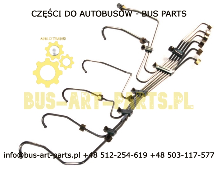 PRZEWODY WTRYSKU MAN D2866 LOH20-26/30/31