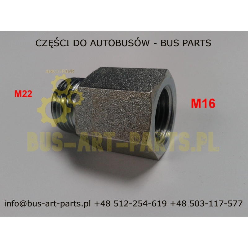REDUKCJA M22/M16  ZEWNĘTRZNY / WEWNĘTRZNY