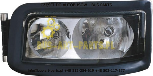 REFLEKTOR PRZÓD LEWY MAN R07 R08 A21 A23 TGA