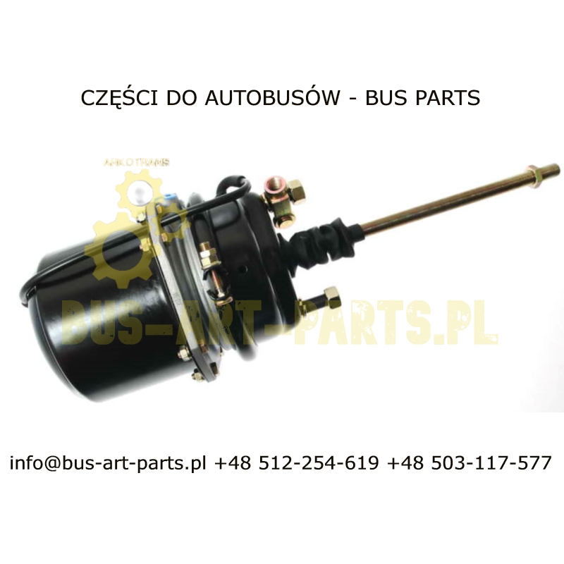 SIŁOWNIK HAMULCOWY 24/24 MEMBRANA TŁOK SETRA S2.. S3..DO HAMULCÓW BĘBNOWYCH