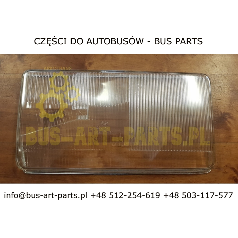 SZKŁO REFLEKTORA PRAWE MERCEDES O303  O405 O407