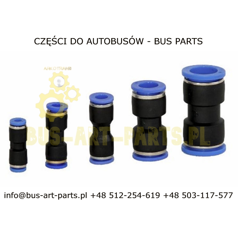 SZYBKOZŁĄCZE TEKALANU PLASTIKOWE FI-4/4