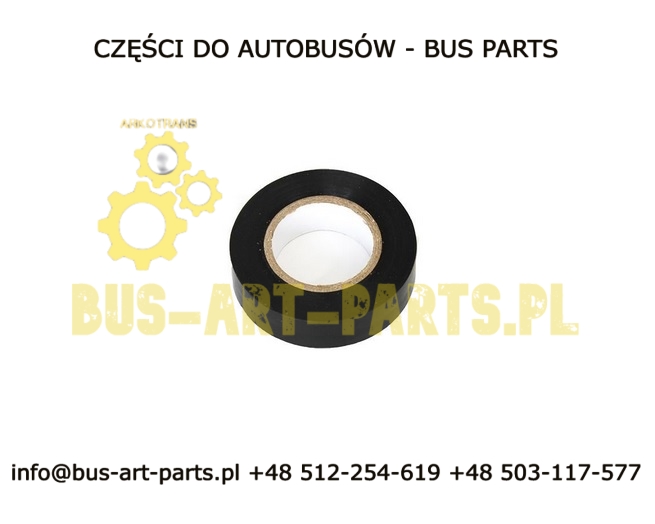 TAŚMA IZOLACYJNA 19MM/25M CZARNA