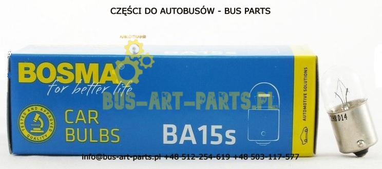 ŻARÓWKA 24V BA15s 10W