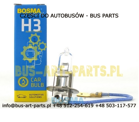ŻARÓWKA H3 24V REFLEKTOROWA
