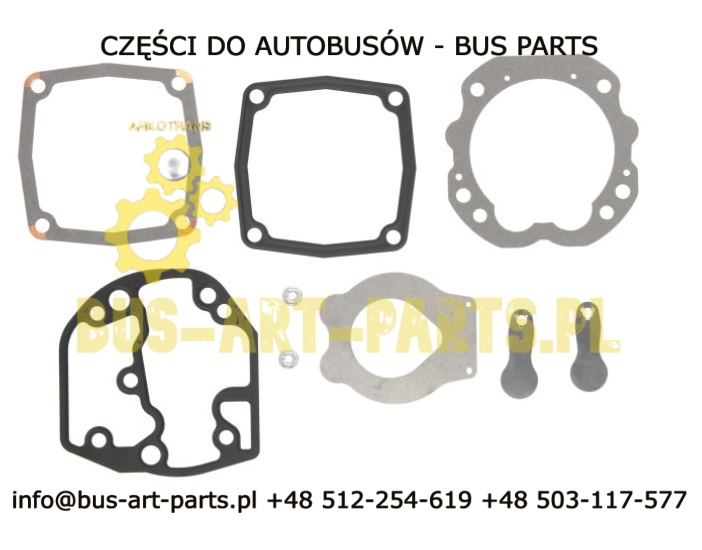 ZESTAW NAPRAWCZY GŁOWICY KOMPRESORA MERCEDES O405 INTEGRO 0303 O350 EURO 2 SETRA S3.. EURO 2